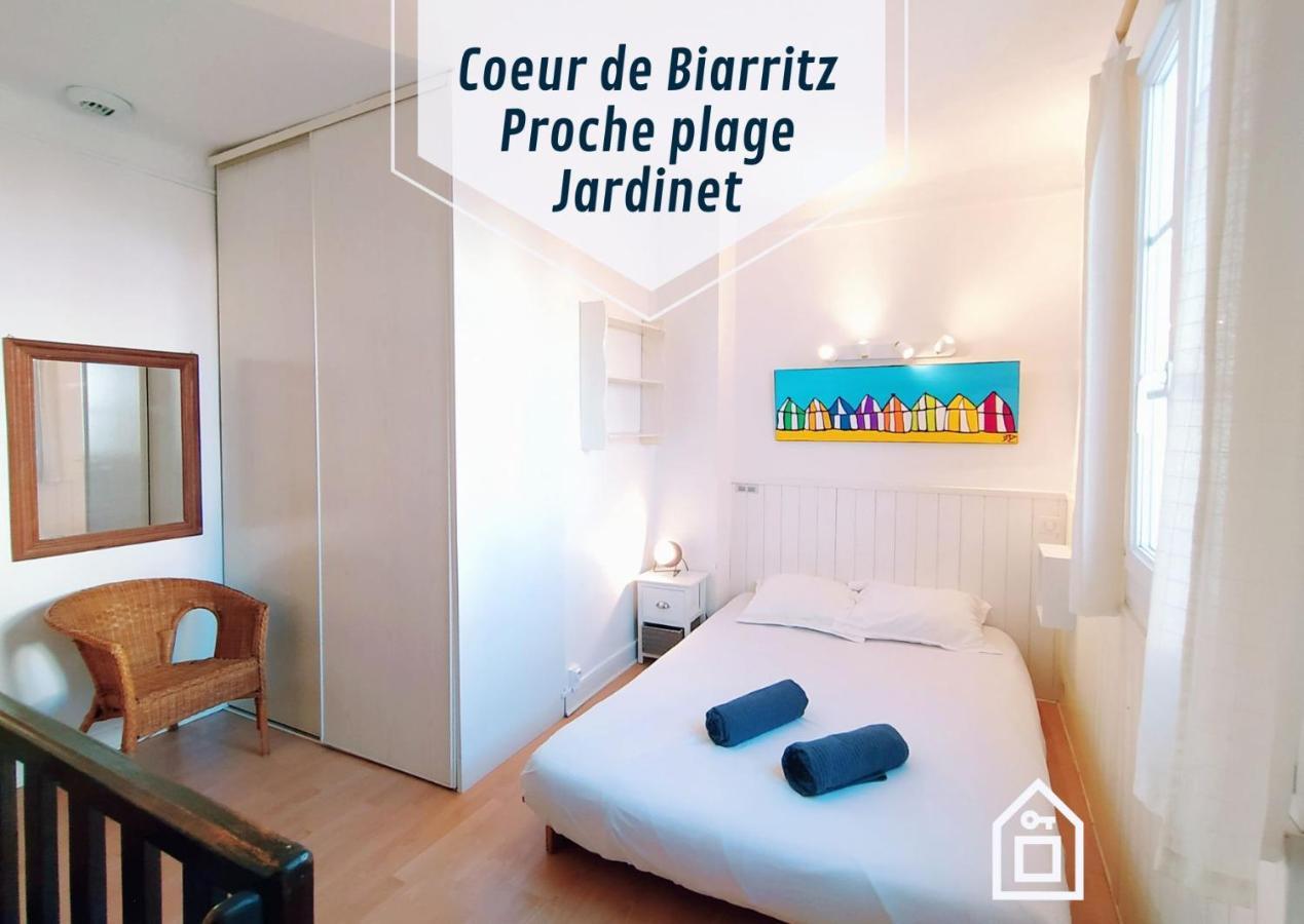 Lalanne Btz, Duplex Jardinet Pres De La Plage Биарриц Экстерьер фото