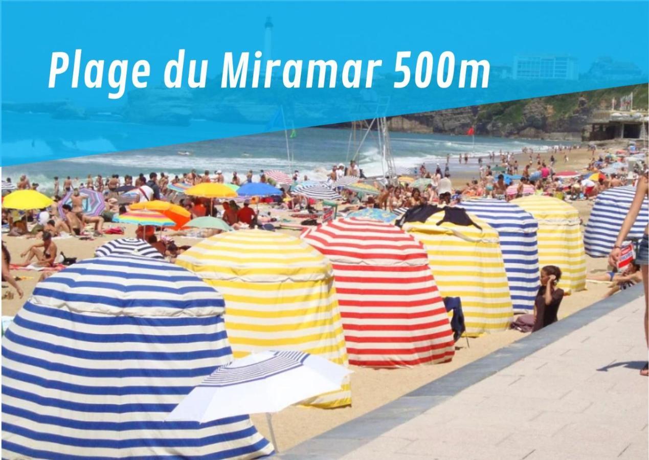 Lalanne Btz, Duplex Jardinet Pres De La Plage Биарриц Экстерьер фото